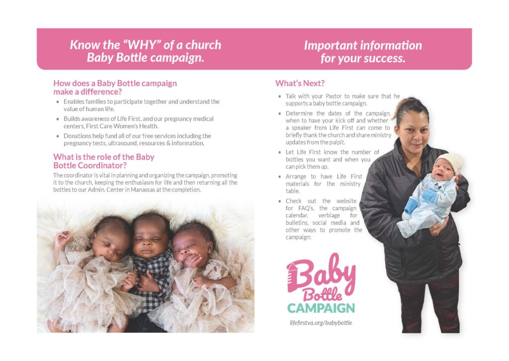 More important information regarding the baby bottle campaigns and how it makes a difference in the community.
